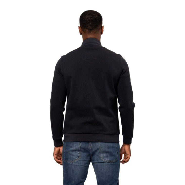 Valere Luxe Premium Quilted Hybrid Jacket - Navy - Escape Menswear