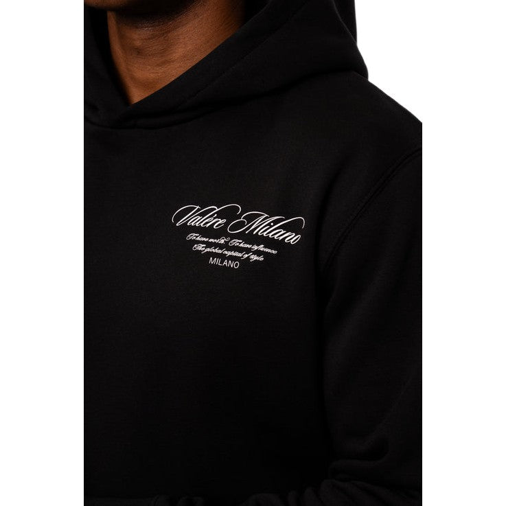 Valere Marmora Hoodie - Black - Escape Menswear