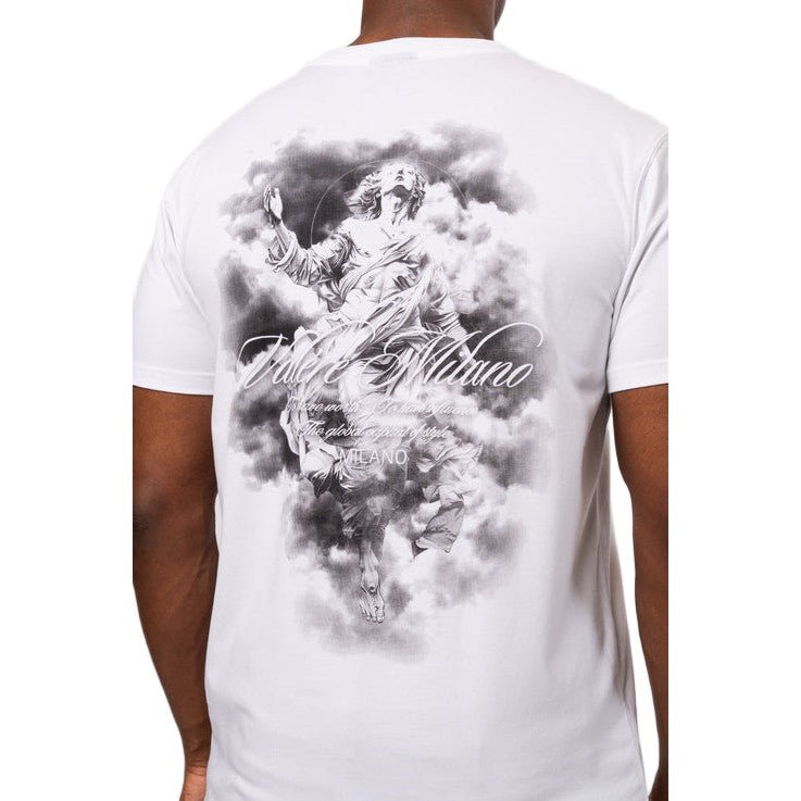 Valere Marmora T-Shirt - White - Escape Menswear