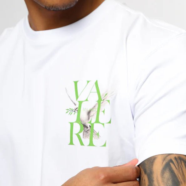 Valere Meazza T-Shirt - White - Escape Menswear
