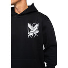 Valere Monviso Hoodie - Black - Escape Menswear