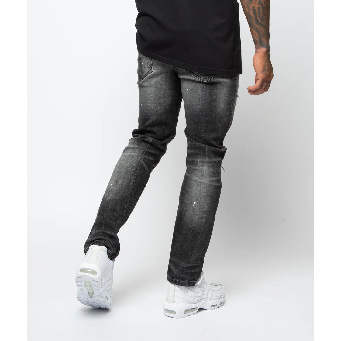 Valere Mosole Jeans - Black - Escape Menswear