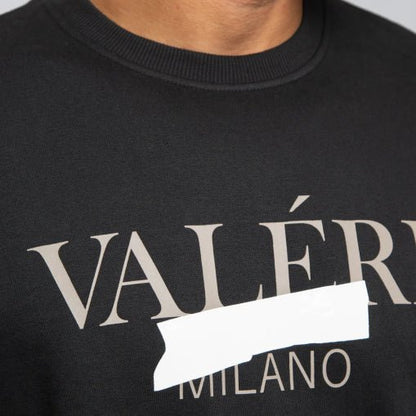 Valere Nastro Sweatshirt - Black - Escape Menswear