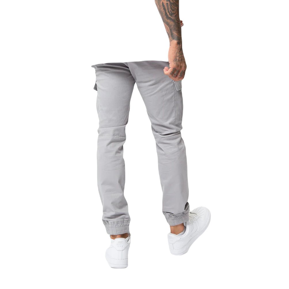 Valere Nuovo Cargo Pants - Light Grey - Escape Menswear