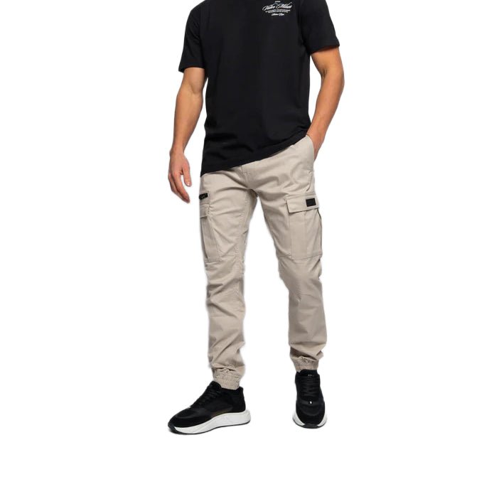 Valere Nuovo Cargo Pants - Stone - Escape Menswear