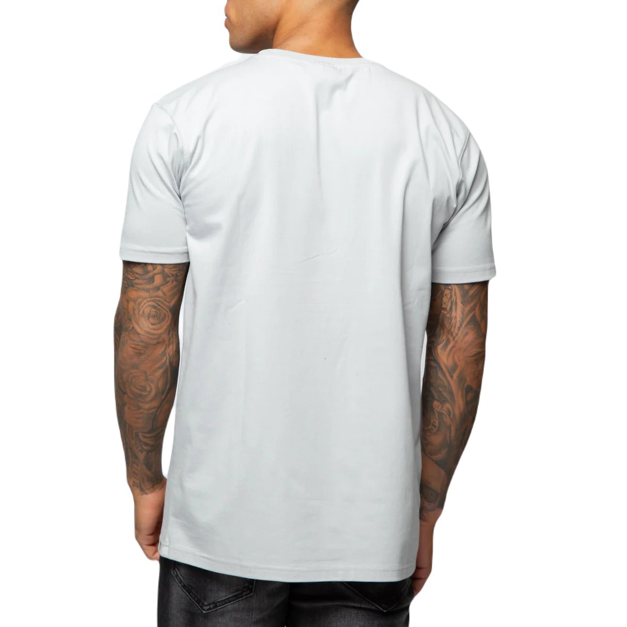 Valere Tyrol T-Shirt - Light Grey - Escape Menswear