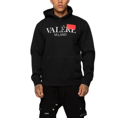 Valere Veneto Hoodie - Black - Escape Menswear