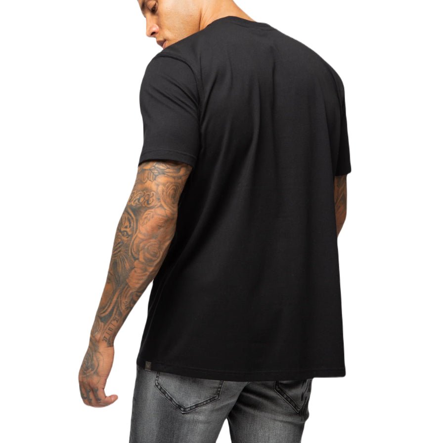 Valere Veneto T-Shirt - Black - Escape Menswear