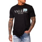 Valere Veneto T-Shirt - Black - Green - Escape Menswear