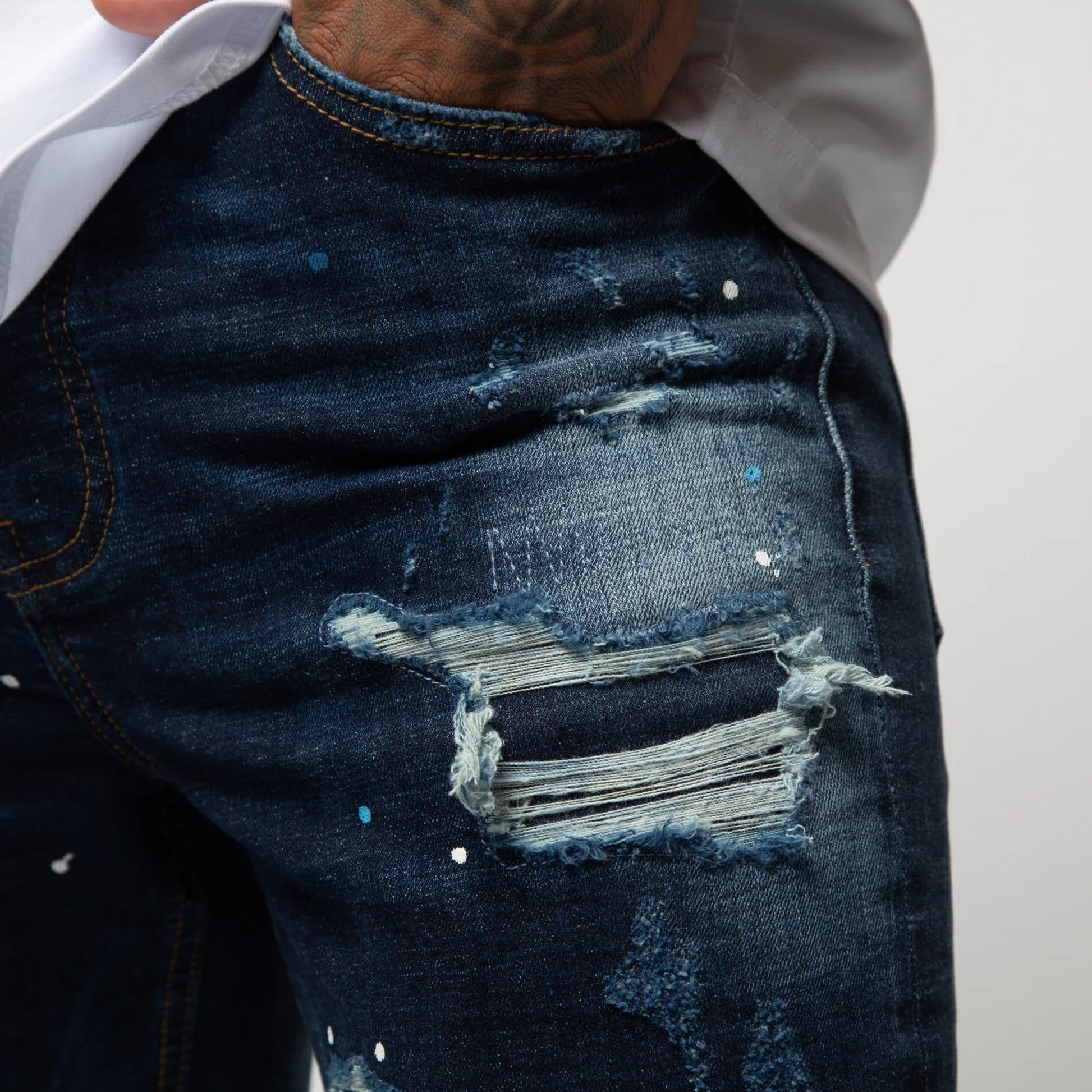 Valere Ventotene Jeans - Dark Indigo - Escape Menswear