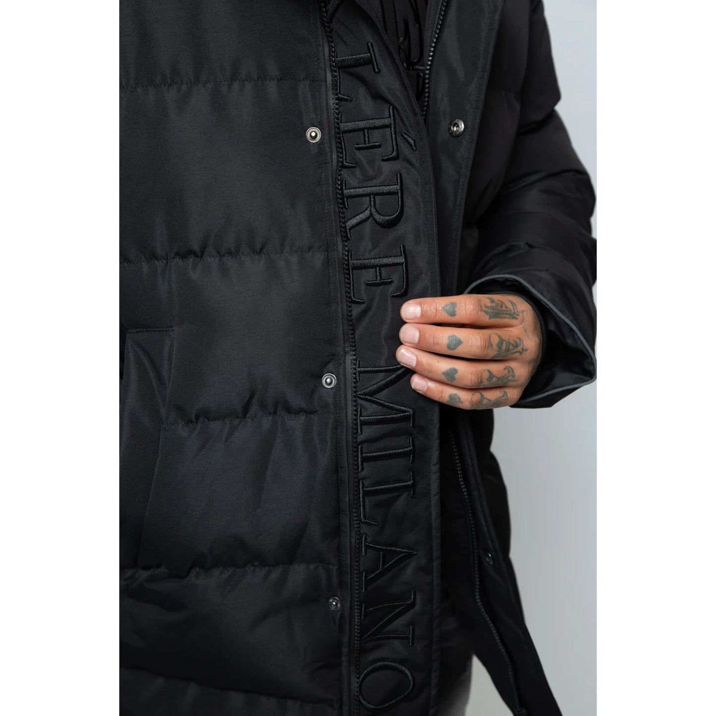 Velere Medici Parka Jacket - Black - Escape Menswear