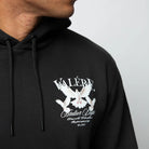 Velere Pertuso Hoodie - Black - Escape Menswear