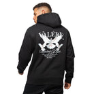Velere Pertuso Hoodie - Black - Escape Menswear