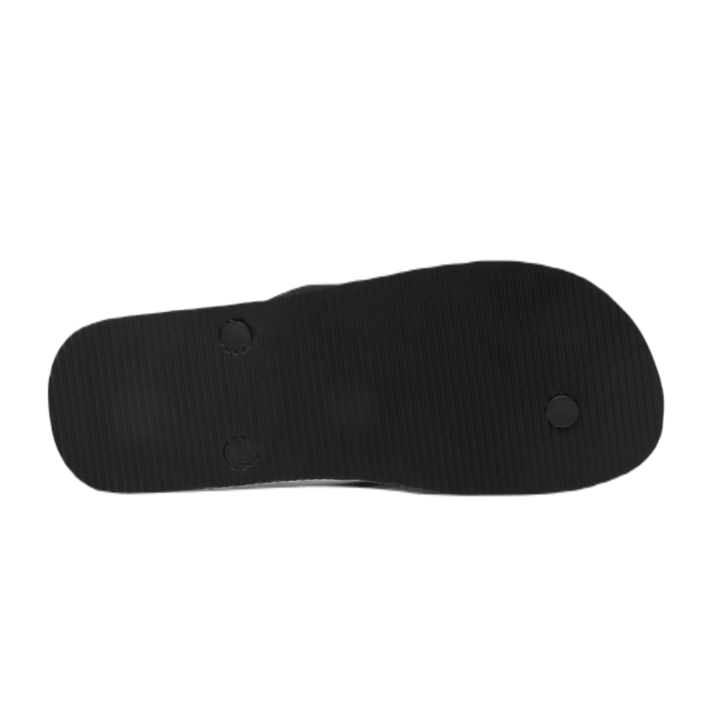 Versace E0YWASQ7 Rubber Flip Flops - E899 Black - Escape Menswear