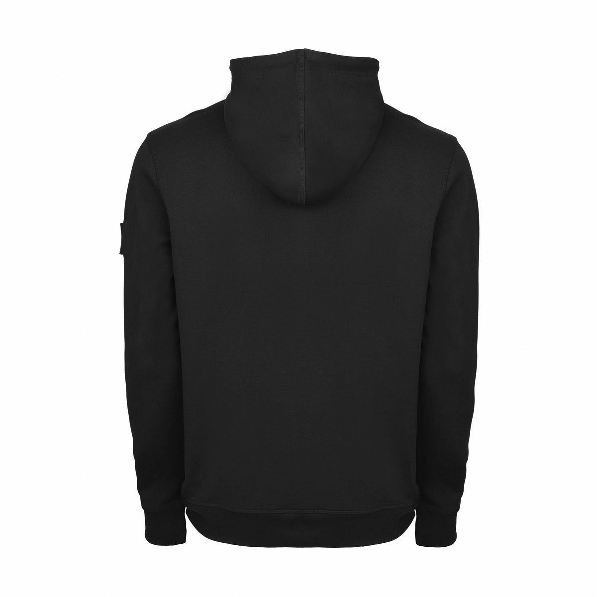Vito Oliva Badge Hoodie - Black - Escape Menswear