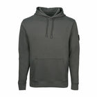 Vito Oliva Badge Hoodie - Grey - Escape Menswear