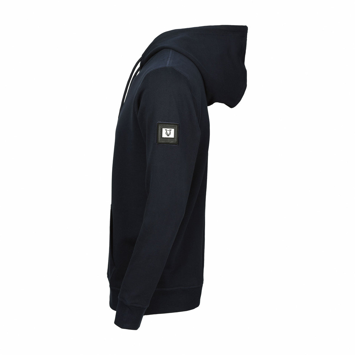 Vito Oliva Badge Hoodie - Navy - Escape Menswear