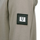 Vito Oliva Badge Hoodie - Stone - Escape Menswear