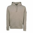 Vito Oliva Badge Hoodie - Stone - Escape Menswear