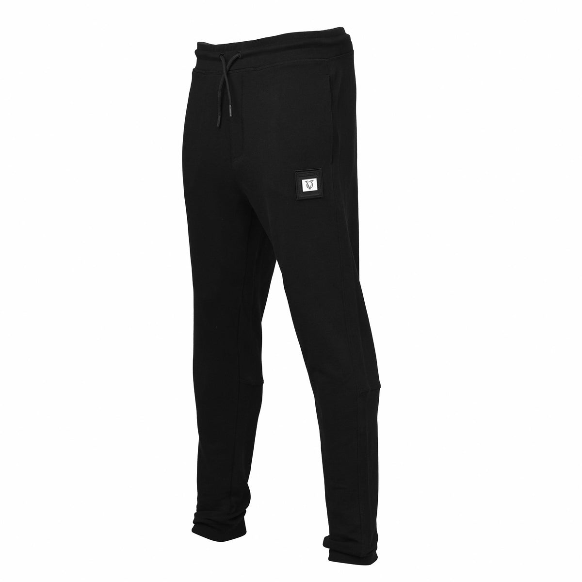 Vito Oliva Badge Joggers - Black - Escape Menswear