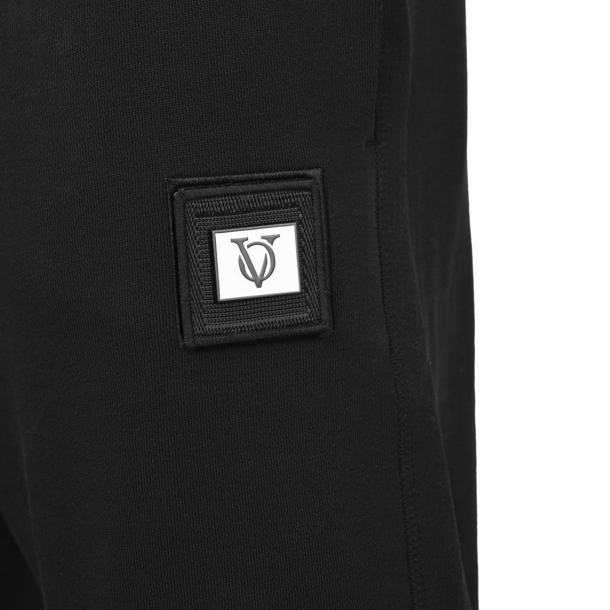 Vito Oliva Badge Joggers - Black - Escape Menswear