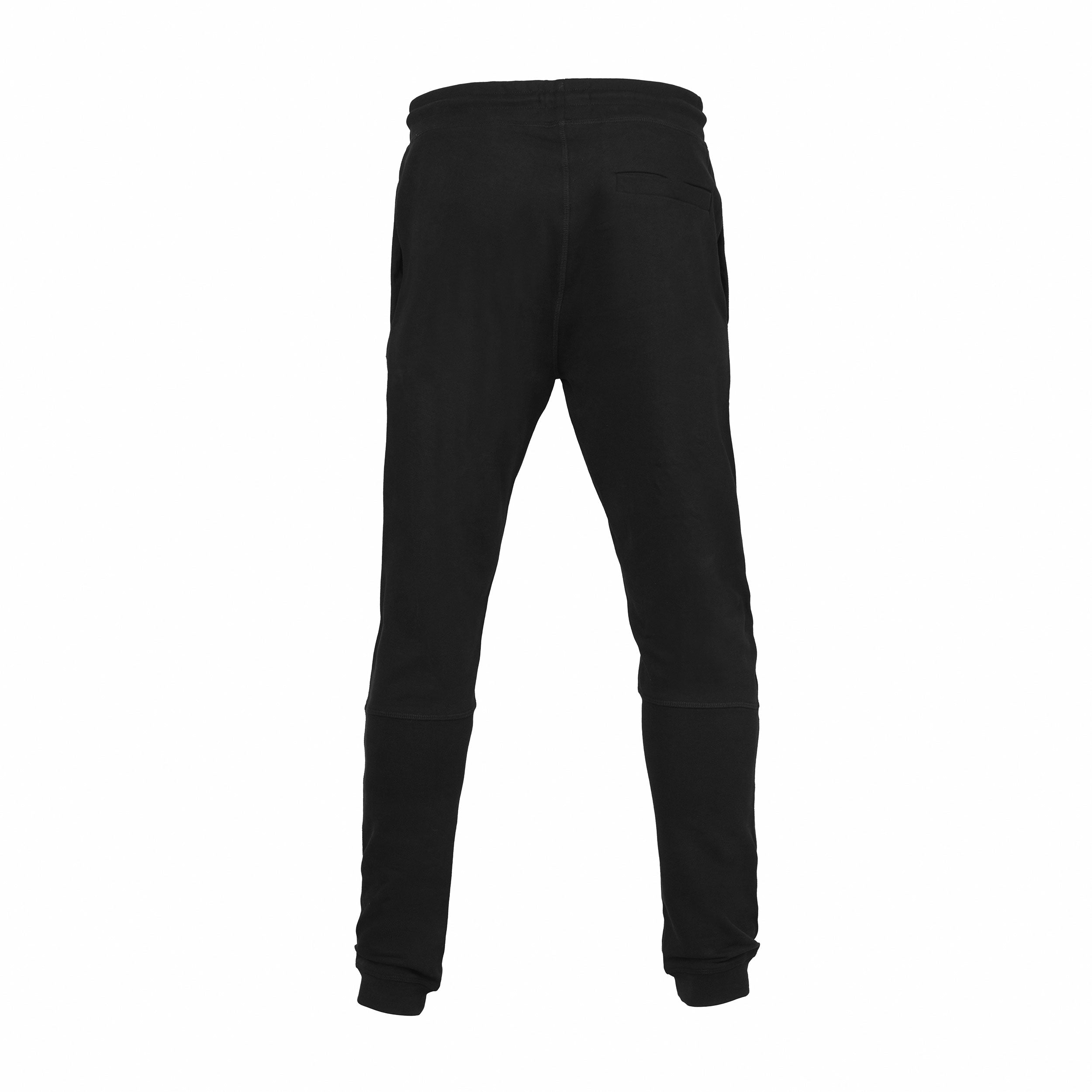 Vito Oliva Badge Joggers - Black - Escape Menswear
