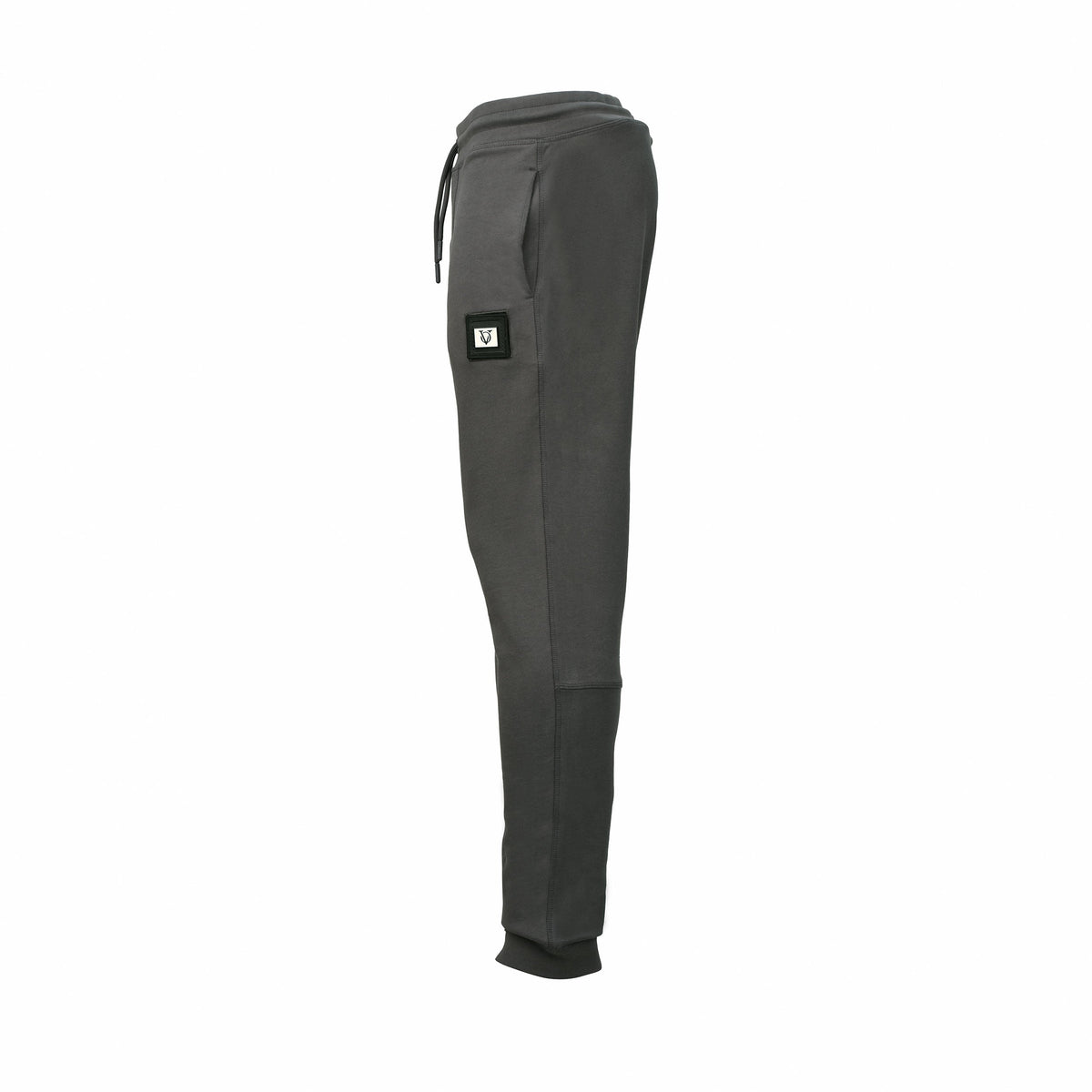 Vito Oliva Badge Joggers - Grey - Escape Menswear
