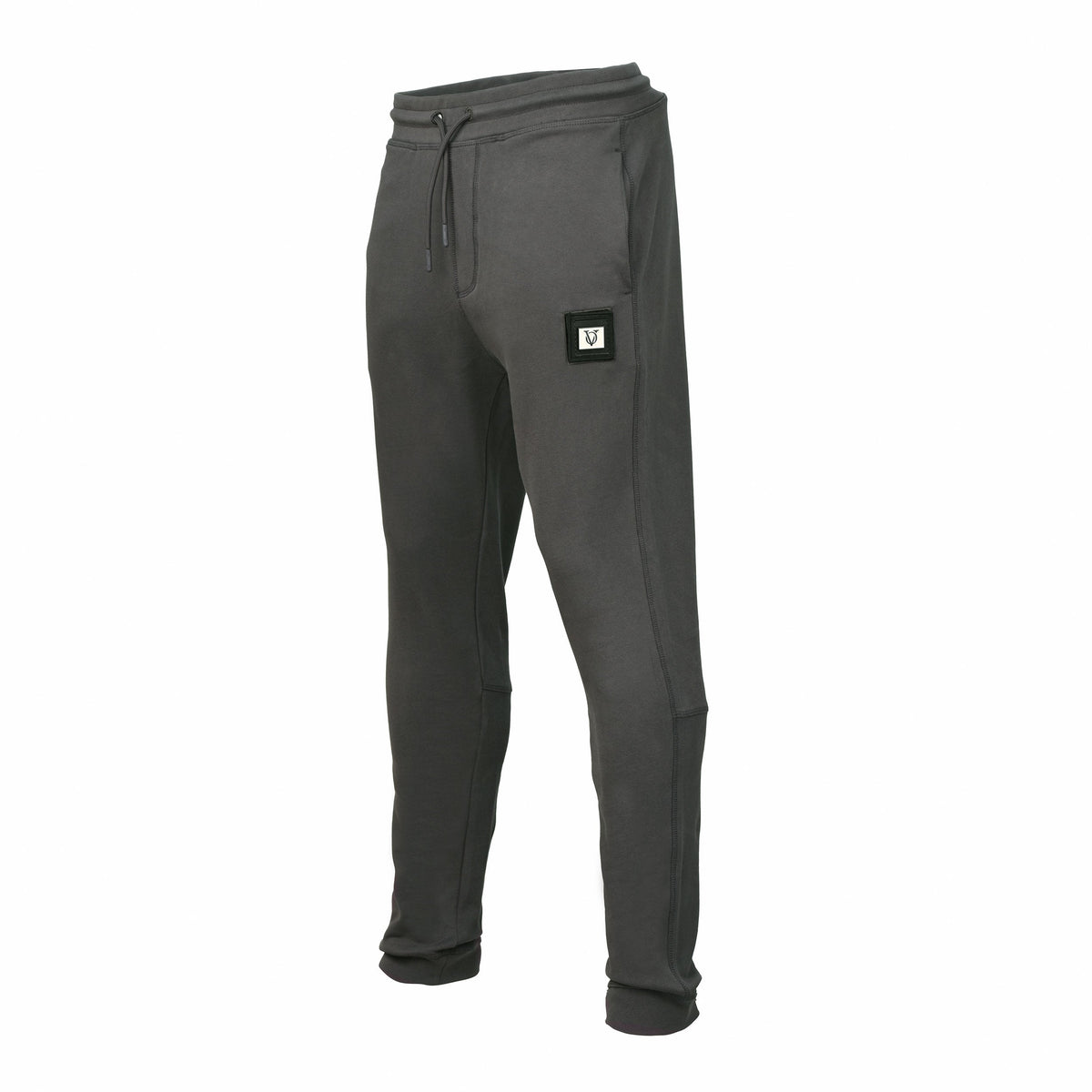 Vito Oliva Badge Joggers - Grey - Escape Menswear