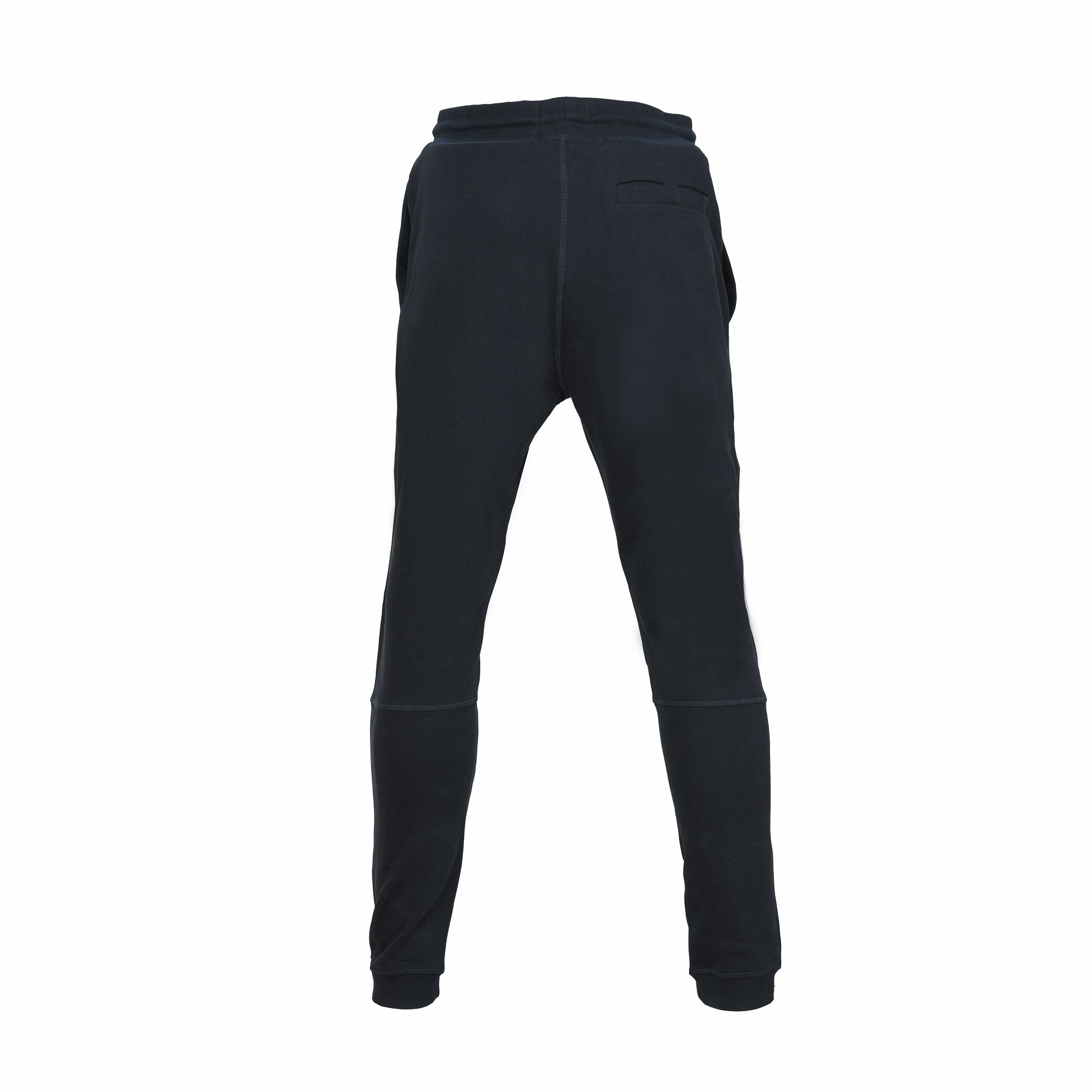 Vito Oliva Badge Joggers - Navy - Escape Menswear