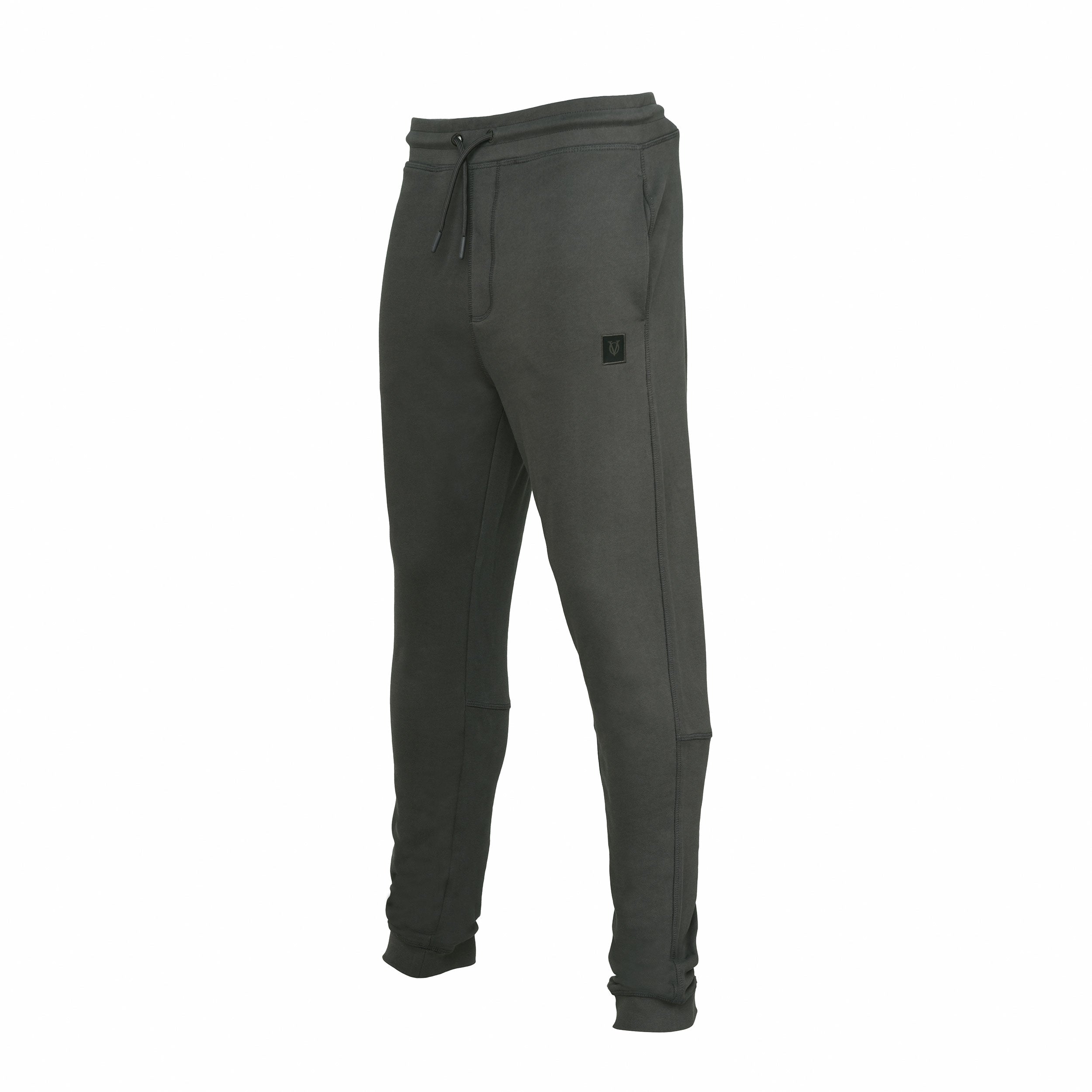 Vito Oliva Badge Joggers - Navy - Escape Menswear