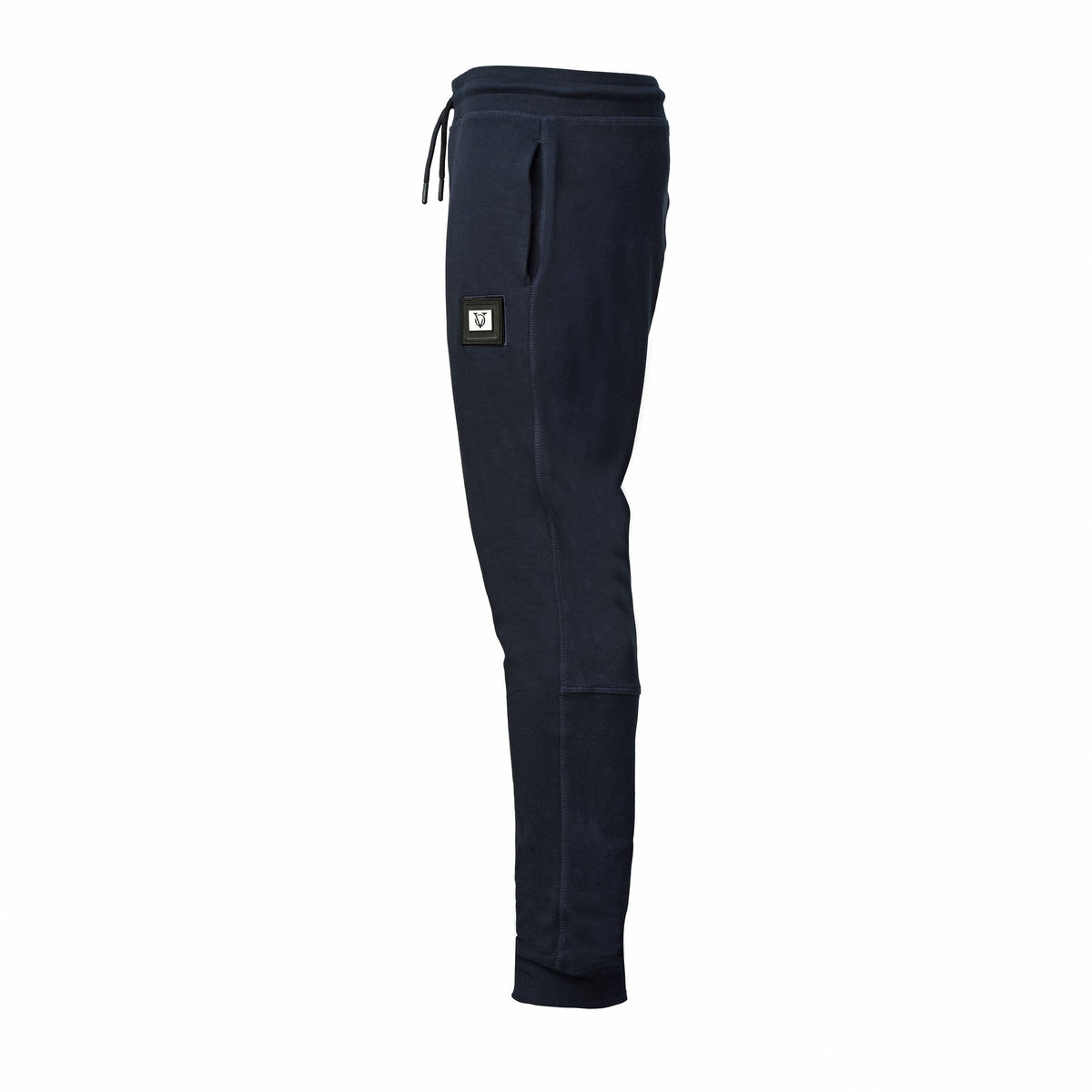 Vito Oliva Badge Joggers - Navy - Escape Menswear
