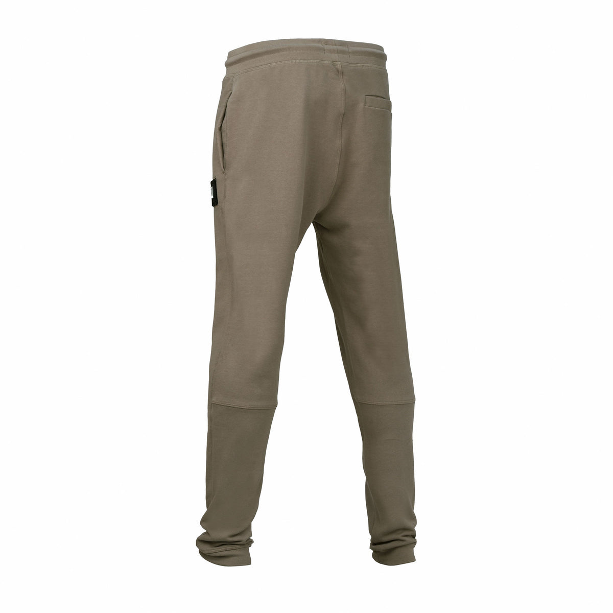 Vito Oliva Badge Joggers - Stone - Escape Menswear