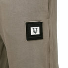 Vito Oliva Badge Joggers - Stone - Escape Menswear