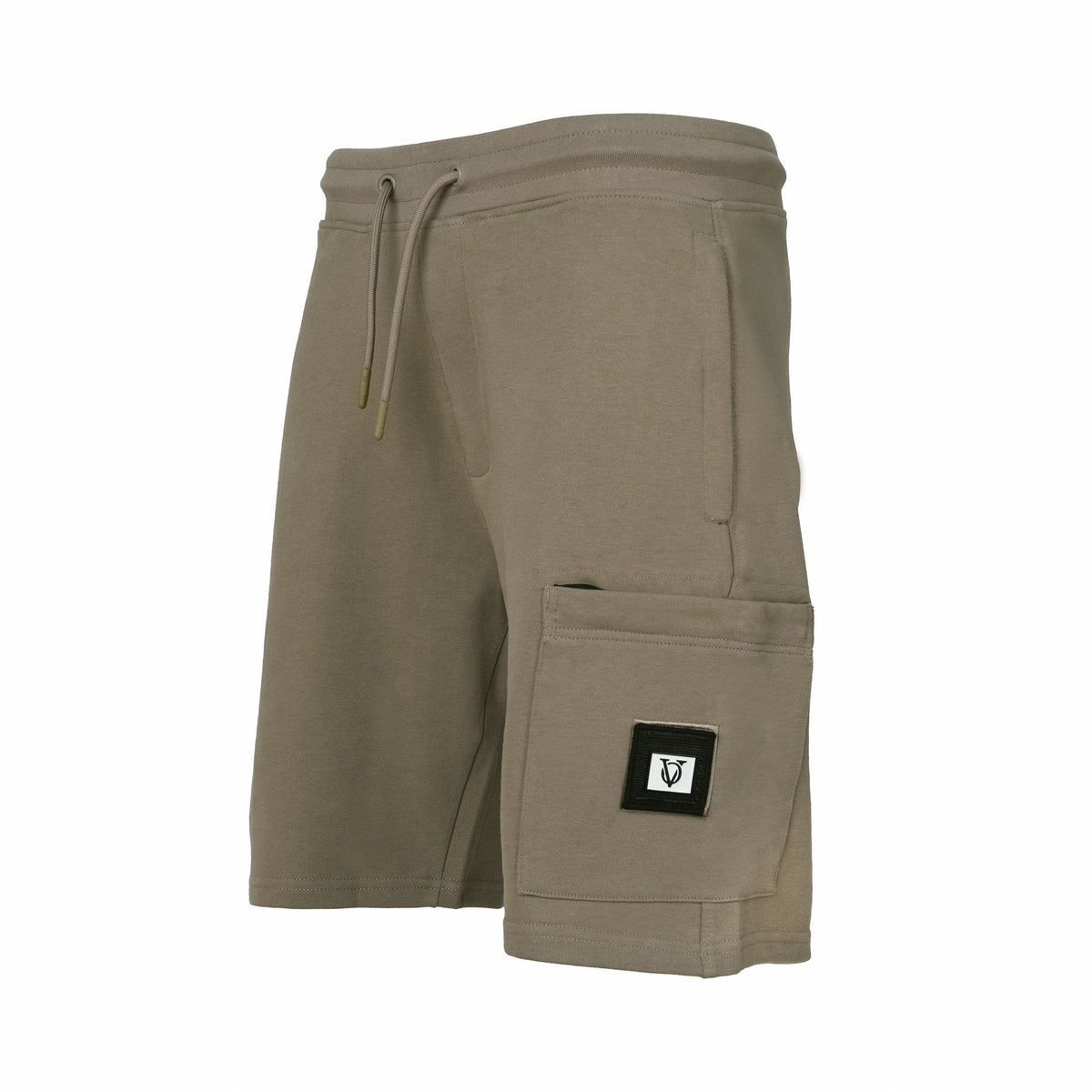 Vito Oliva Badge Short - Stone - Escape Menswear