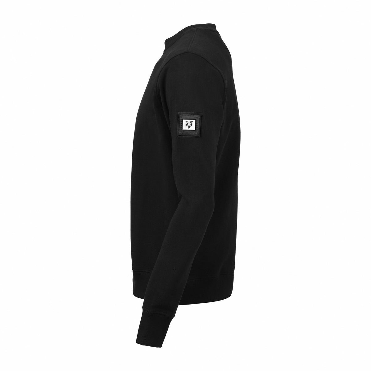 Vito Oliva Badge Sweatshirt - Balck - Escape Menswear