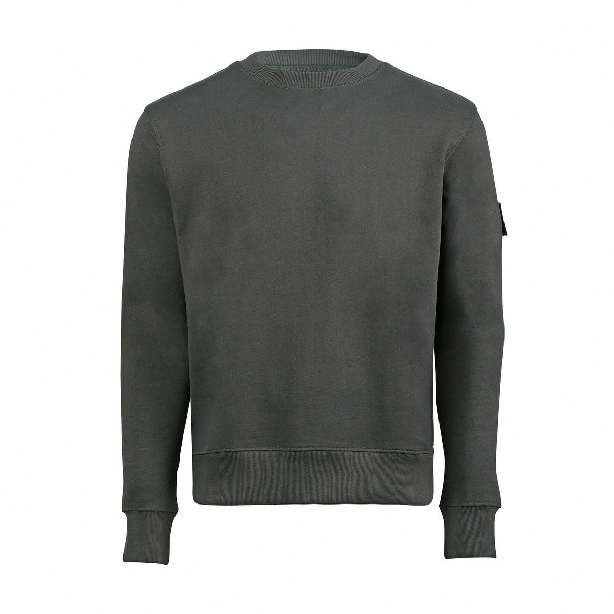 Vito Oliva Badge Sweatshirt - Grey - Escape Menswear