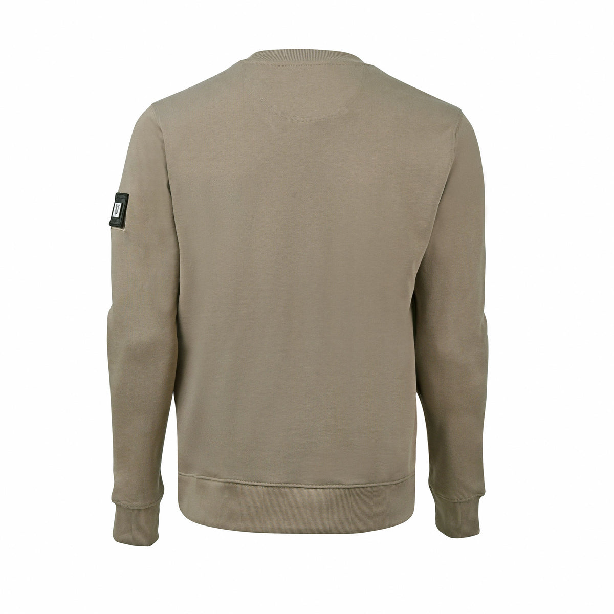 Vito Oliva Badge Sweatshirt - Stone - Escape Menswear