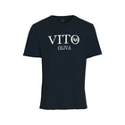 Vito Oliva Classic Logo Extra Slim T-Shirt - 003 Navy Blue - Escape Menswear