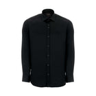 Vito Oliva Classic Long Sleeve Shirt - Black - Escape Menswear