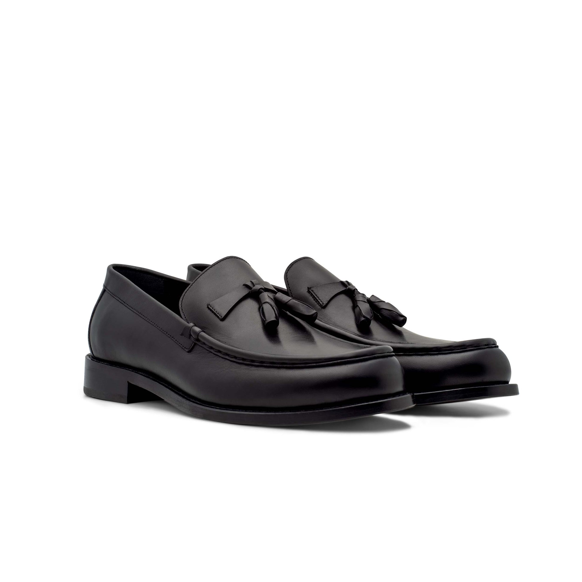 Vito Oliva Classic Shoes - Black - Escape Menswear