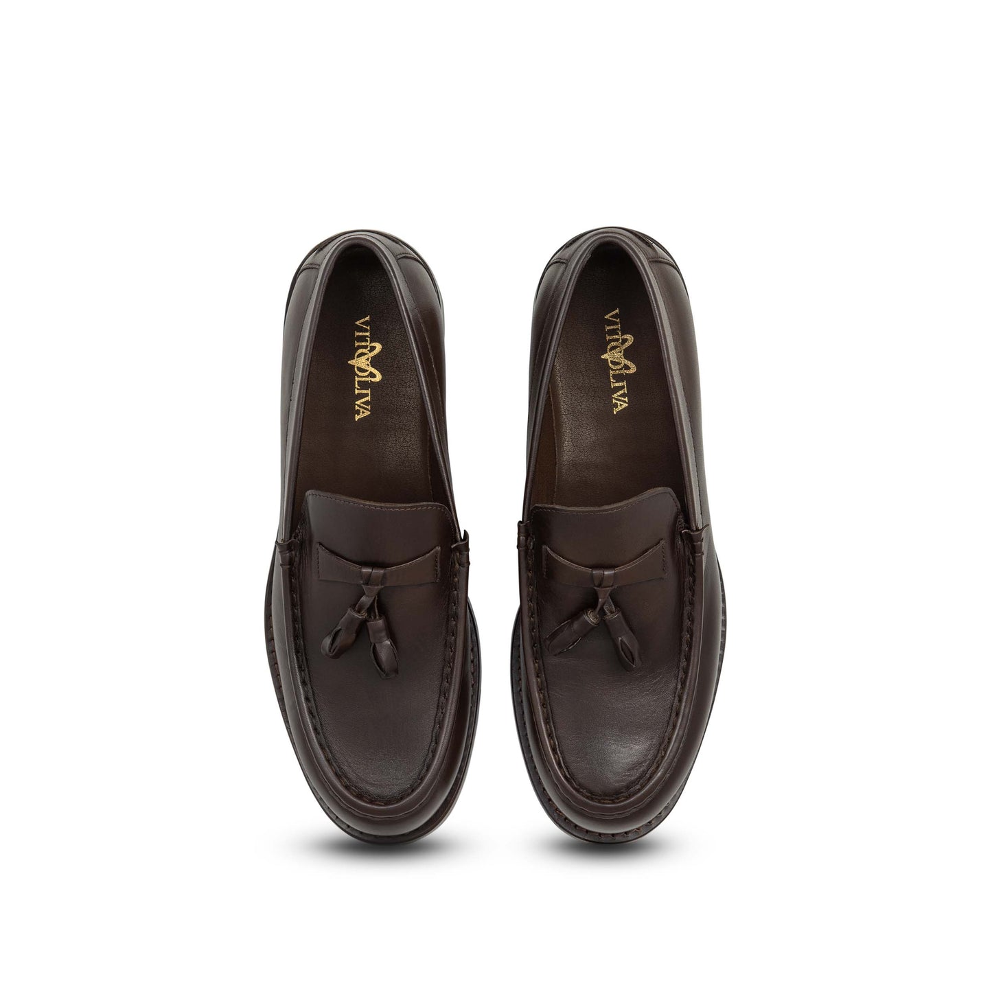 Vito Oliva Classic Shoes - Brown - Escape Menswear