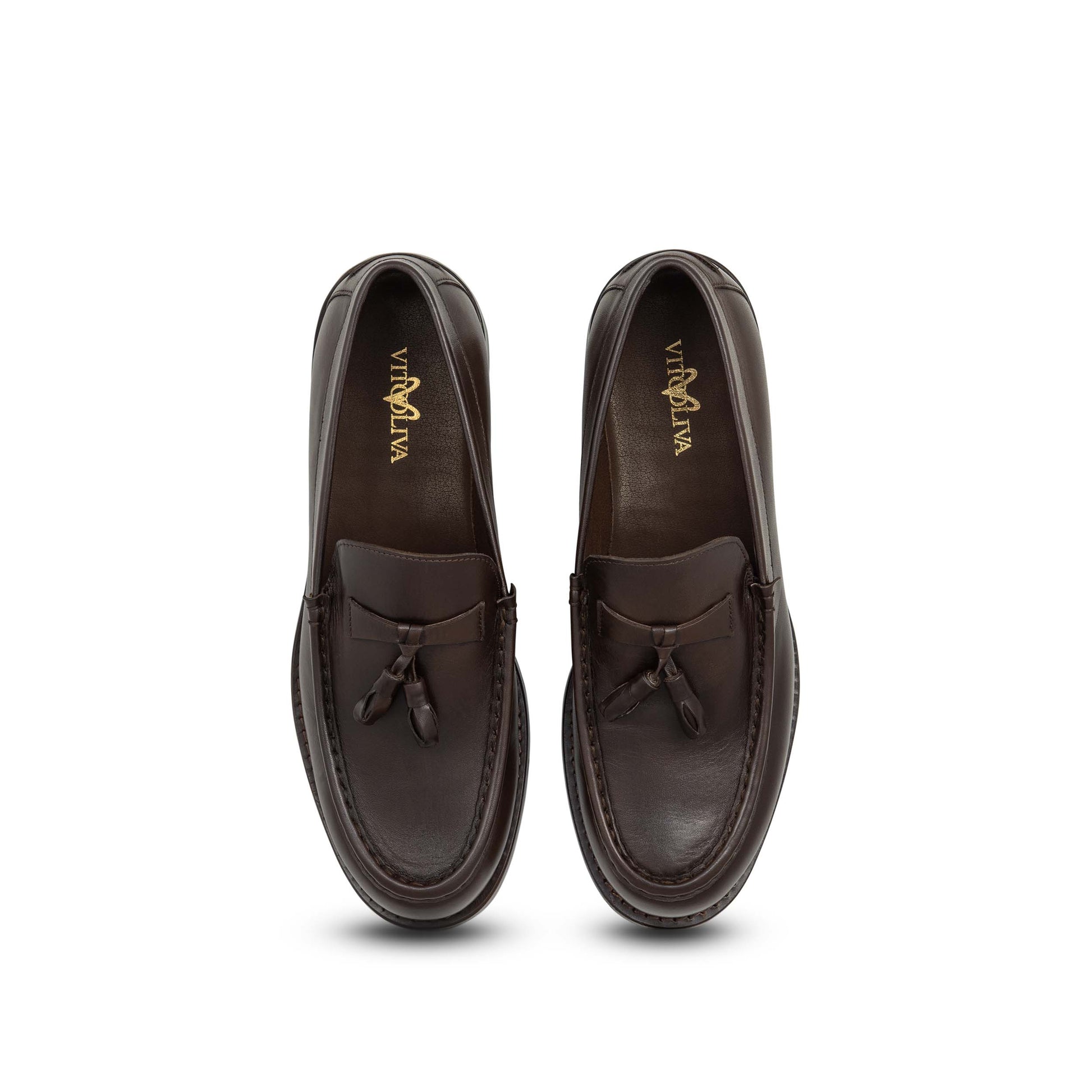 Vito Oliva Classic Shoes - Brown - Escape Menswear