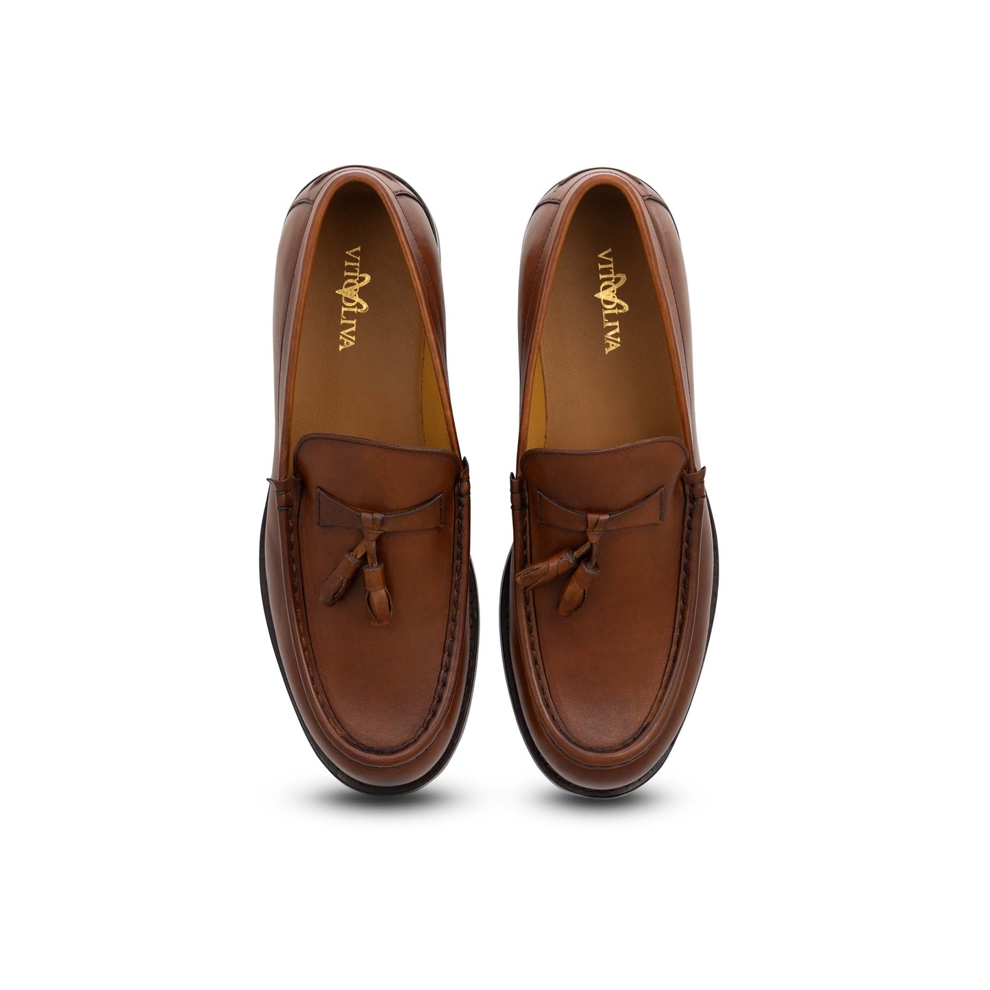 Vito Oliva Classic Shoes - Tabacco - Escape Menswear