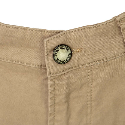Vito Oliva Classic Twill Pant - Dark Sand - Escape Menswear