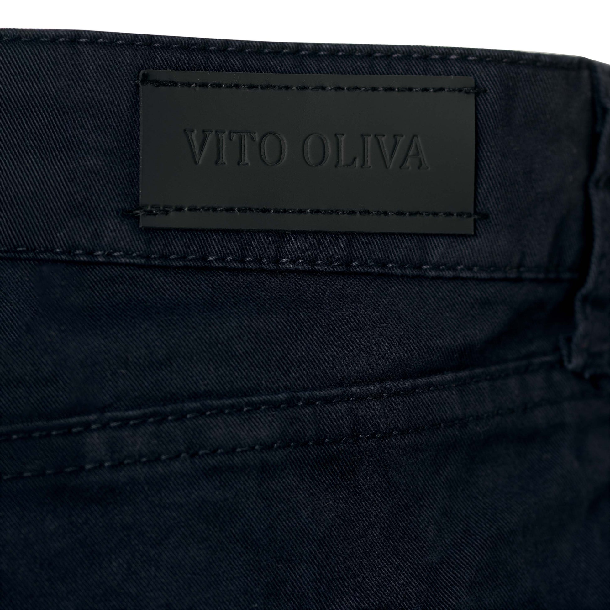 Vito Oliva Classic Twill Pant - Navy - Escape Menswear
