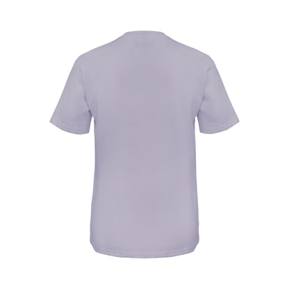 Vito Oliva Hanging Logo Extra Slim T-Shirt - 100 Lilac - Escape Menswear