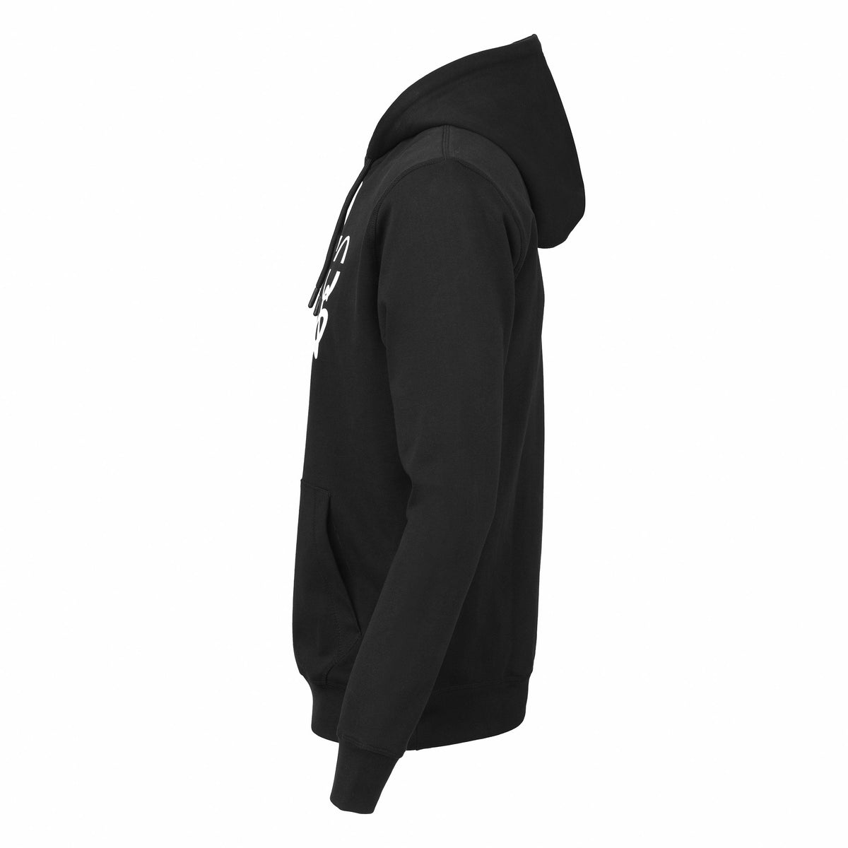 Vito Oliva Hanging Logo Hoodie - Black - Escape Menswear