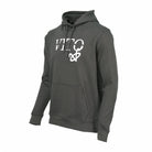 Vito Oliva Hanging Logo Hoodie - Grey - Escape Menswear
