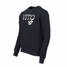 Vito Oliva Hanging Logo Sweatshirt - Navy - Escape Menswear