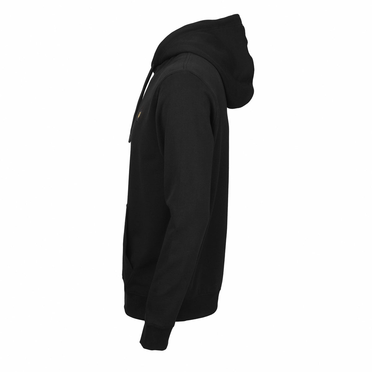 Vito Oliva Logo Patch Hoodie - Black - Escape Menswear